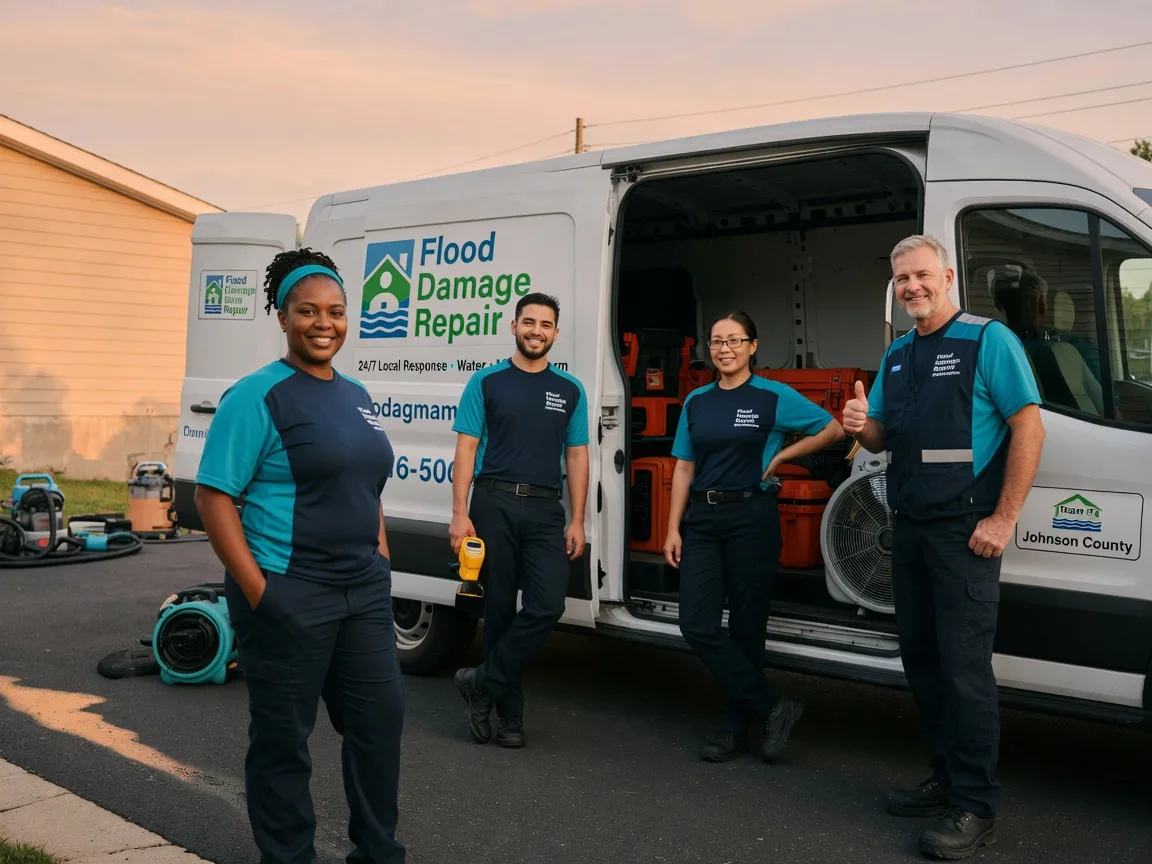 Water Damage Restoration company in Halstead, KS